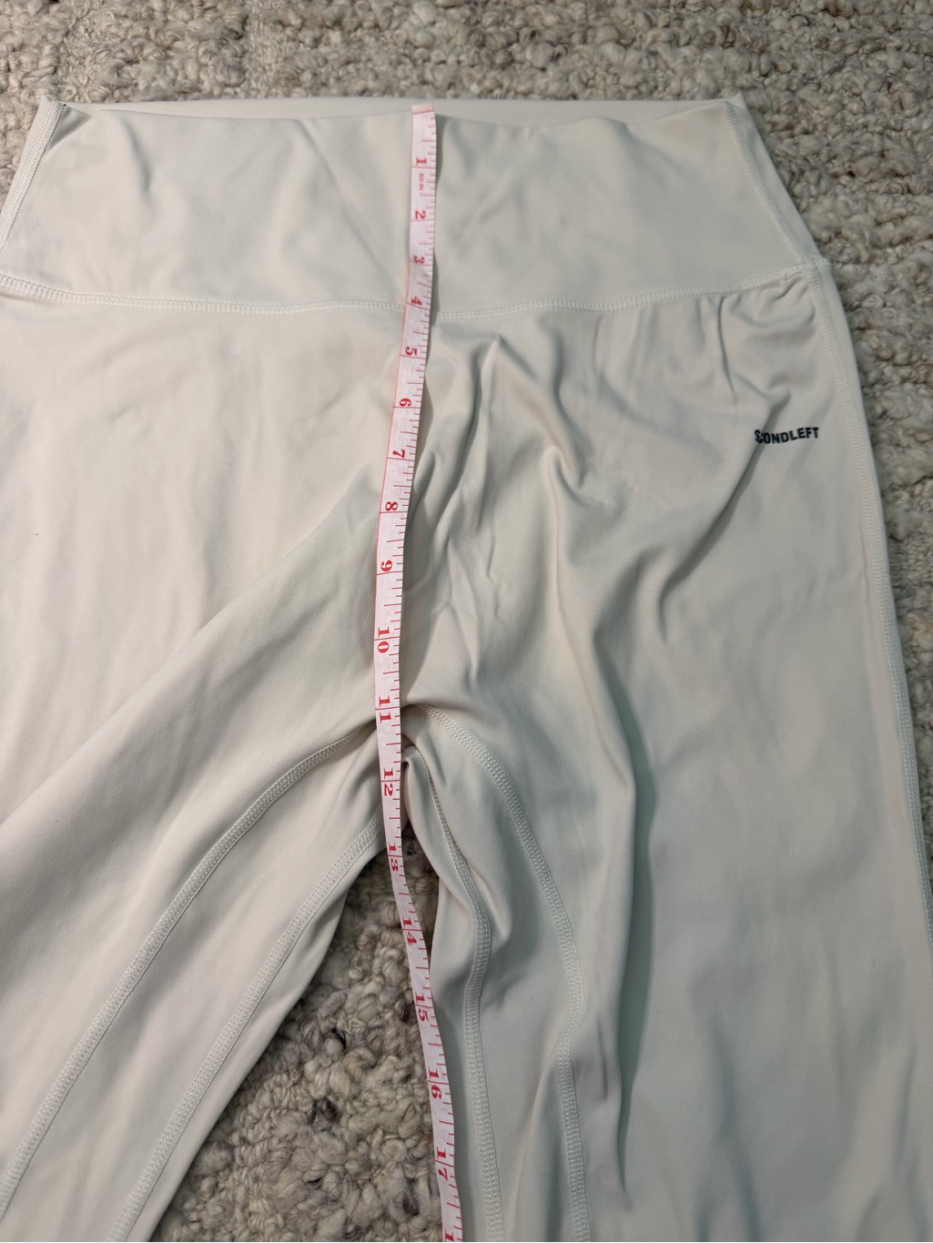 Secondleft Cream Activewear Leggings — image 8 of 8